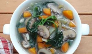 Resep Sop Jamur Kelezatan Vegetarian